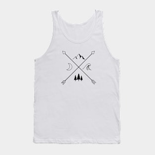 Crossed Arrows Tank Top